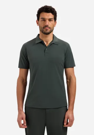 No Excess - Polo Travel Jersey Sedoc Dark Steel - Gr. - XL