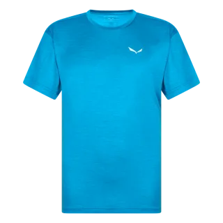 SALEWA - Tovel Melange Dry'Ton T-Shirt Herren - Blau (Gr.48)