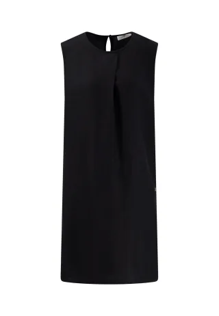FYNCH-HATTON - DRESS TOP LINEN black - Gr. - 42
