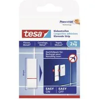 tesa Klebehaken tesa 77760 Klebestreifen Weiß Inhalt: 9 St., (77760)