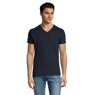 SOLS - "Imperial" T-Shirt V-Ausschnitt für Herren (Dunkelblau)