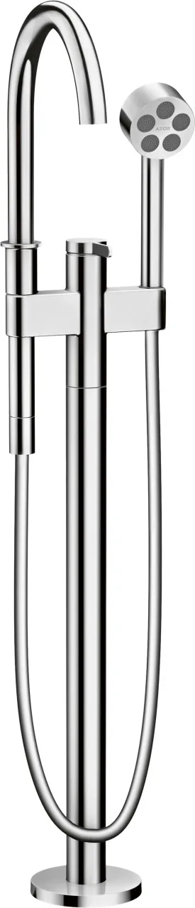 Hansgrohe Wannenmischer Axor One Fertigset zur Bodenmontage chrom, 48440000 48440000
