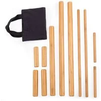 bodynova Massagegerät Bambus Massage Set 11-teilig, 11-tlg.