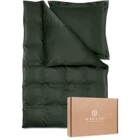 MAGANO Bettwäsche, Luxus Bambus & Baumwolle Satin, 400 TC Luxusqualität, Hypoallergen, Thermoregulierend