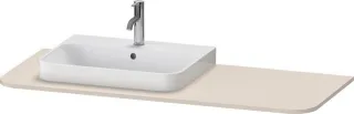 Duravit Happy D.2 Plus Konsole Taupe Supermatt 1300x550x16 mm - HP031KL8383 HP031KL8383