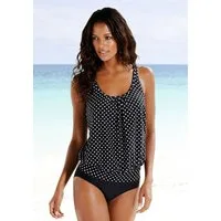LASCANA Oversize-Tankini im modischen Pünktchen-Design
