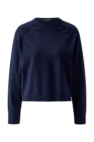 miss lagotte - Lässiger Pullover blau - Gr. - 38