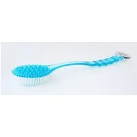 Lifetime Badebürste BADEBÜRSTE MASSAGEBÜRSTE 35cm Körperbürste 26 (Blau), Saunabürste Rückenbürste