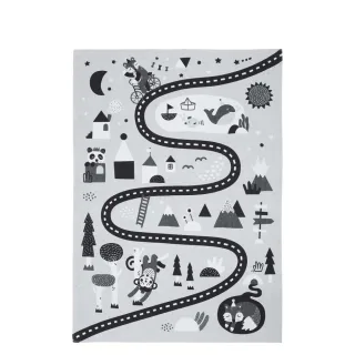 Waschbarer Kinderteppich aus reiner Baumwolle | Södahl Forest. Das strukturierte Spielzimmer-Zubehör für Ihren geordneten Alltag heute.