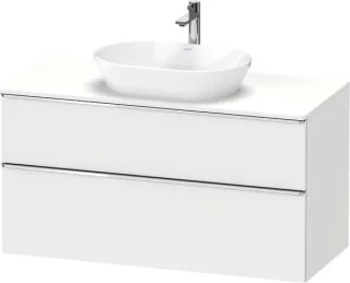 Duravit D-Neo Konsolenwaschtischunterbau wandhängend Weiß Matt 1200x550x664 mm - DE4969010180000 DE4969010180000