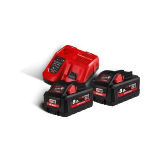 Milwaukee 18V Starterset M18 HNRG-802 - 4933471073