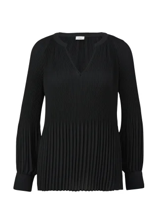 s.Oliver BLACK LABEL - Bluse schwarz - Gr. - 38