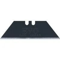 KDS Japan Cuttermesser Trapezklinge Power Black 50 Stück im Spender, (50 Stück im Schiebespender), 100 % Qualitätsklingenstahl