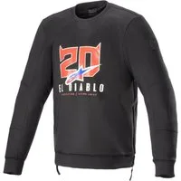 Alpinestars Motorradjacke FQ20 Legit Crew Fleece Motorrad Pullover wasserabweisend protektoren