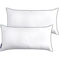 Gentle North Microfaserkissen Kopfkissen in Hotelqualität - Einzeln oder im 2er Set - 60° Waschbar, Füllung: Polyester, Rückenschläfer, Seitenschläfer, Bauchschläfer, Comfort, Reißverschluss für Füllung - Made in EU - allergikerfreundlich