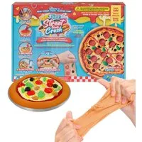 Slimy® Knetform-Set Street Food Crush - Pizzarino (1-tlg), Slime und Knete Kreativ-Set zum selber Mischen, Formen und Dekorieren