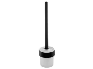 Neuesbad Futura black Toilettenbürstengarnitur, Farbe: schwarz matt 02958