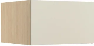 KOCHSTATION Aufsatzschrank "KS-Lucy" Breite 60 cm, Tiefe 57,1 cm, mit 1 Tür "Push to Open"