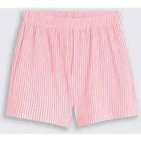 TOM TAILOR Relaxshorts mit gestreiftem Allover-Druck, leichtes und atmungsaktives Material