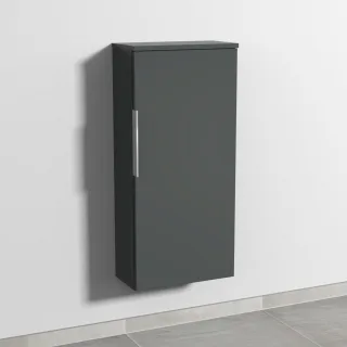 Sanipa 3way Mittelschrank mit 1 Tür, Anthrazit-Matt, UM17122 UM17122