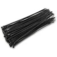 ChiliTec Kabelbinder Kabelbinder 370mm x 4,8mm, schwarz 100er Pack
