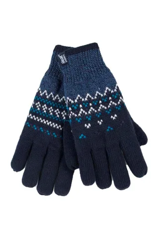 Heat Holders - Womens Nordic Fleece Lined Thermal Gloves