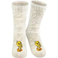 United Labels® Haussocken Looney Tunes Tweety Hüttensocken Strick Haussocken Kuschelsocken