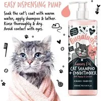 Bugalugs Fellpflege Bugalugs 2in1 Katzenshampoo + Conditioner 250 ml, 250 ml, (1-St), ph neutral, Katzen Shampoo, Lake District