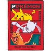 Wohndecke Pokemon Fleecedecke Schmusedecke Kuscheldecke 100 x 140 cm, AY!Max