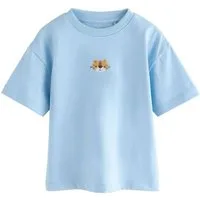 Next T-Shirt Kurzärmeliges T-Shirt mit kleiner Grafik (1-tlg)