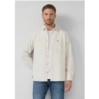 s.Oliver Langarmhemd Hemd Regular Fit: Twillhemd mit Kentkragen und Brusttaschen