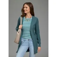 Laura Scott Strickjacke leichte Übergangsjacke mit Taschen, aus Baumwolle