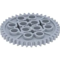 LEGO® 5x LEGO Zahnrad (40 Zähne), Hellgrau Spielbausteine