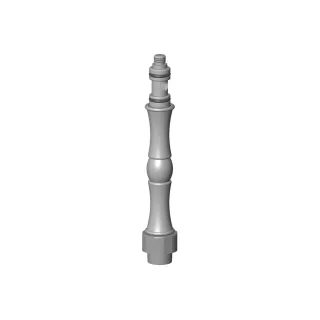 Dornbracht Anschluss Schaft Mittelstück Ersatzteile 90300100701 D. 42 x 178,5 mm Platin gebürstet 90300100701-06