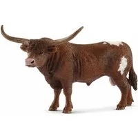 Schleich® Spielfigur FARM WORLD, Texas Longhorn Bulle (13866)