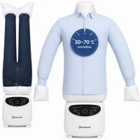 Sommertal Bügelsystem Sommertal Bügelpuppe Gentleman – Hemdenbügler & Bügelmaschine, für Hemden, Blusen, T-Shirts, Hosen – Bügelautomat