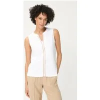 Olsen Tanktop Shirt mit Stickerei