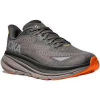 Hoka One One Clifton 9 GTX (wasserdicht, reflektierende details) grau Herren Laufschuh