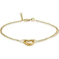 CHRIST Goldarmband CHRIST Damen-Armband 375er Gelbgold Herz
