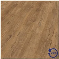 EGGER Laminat Laminat NatureSense Aqua EL2418 Melba Eiche braun, (8mm, 1,995qm), Wasserbeständig & Praktisch
