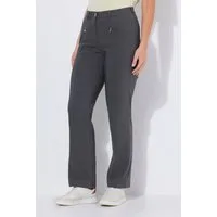Ulla Popken Funktionshose Bengalinhose Mony konisches Bein Zipptaschen