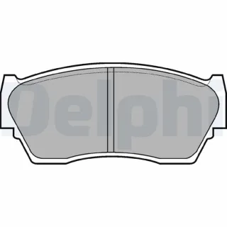 Delphi Bremsbel?ge vorne Nissan 100nx Sunny LP783