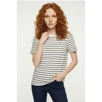 ONLY CARMAKOMA Rundhalsshirt CARBLOOM LIFE S/S TOP JRS