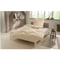 OTTO home Naturfaserbettdecke Baumwolle 60 °C, Bettdecke 135x200 cm, 155x220 cm, 200x200 cm, Füllung: 100% Baumwolle, Bezug: 100% Baumwolle, Bettdecken, Sommer, Winter, 4 Jahreszeiten, Decke, Made in Germany