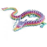 Jumpeak Tierfigur 3d drache,3d tiere,drache 3d druck,drachen figuren,drachen spielzeug (8 Farben, 5 Größen), tiere figuren,tiere spielzeug,Kinderspielzeug,Weihnachtsgeschenke