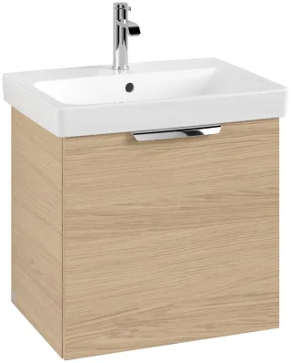 Villeroy & Boch Set LineUp 600mm mit Spiegelschrank Nordic Oak S00805VJR1