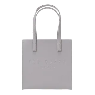 Ted Baker Crosshatch Small Icon Tasche, Hellgrau