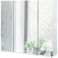 Schildmeyer Spiegelschrank Basic, Spiegelschrank, Made in Germany, B: 80 cm Solide Verarbeitung - Dieses Produkt ist in Deutschland gefertigt
