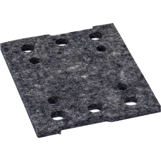 Bosch Schleifplatte, 110 x 100 mm, mit Filz - 2608601442