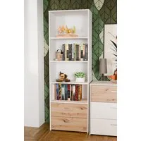 FORTE Mehrzweckregal Culgoa, Regal, Stauraum, 2 Schubkästen, vielseitig verwendbar